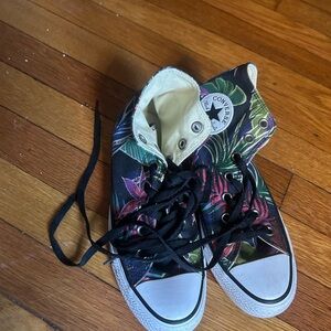 Converse Tropical Print High-Tops